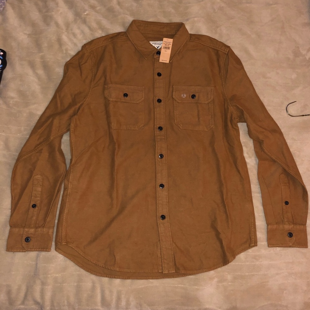 American Eagle Long Sleeve Button Down